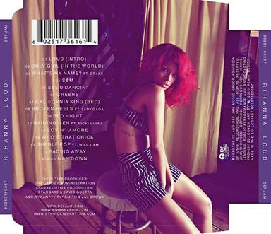 rihanna loud album art. Rihanna+loud+album+back+